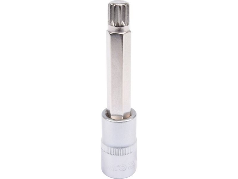 Головка торцева з викрутковою насадкою SPLINE YATO YT-04354, 1/2", M12 x 100 мм