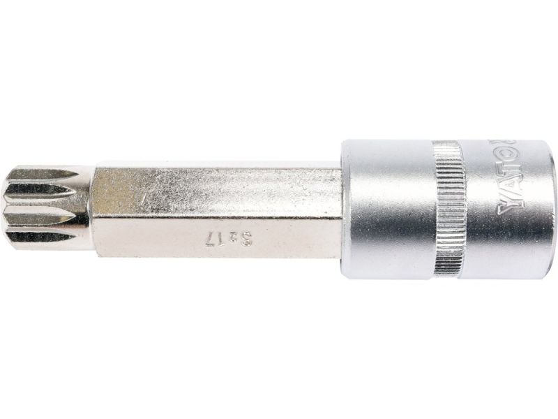 Головка торцева з викрутковою насадкою SPLINE YATO YT-04357, 1/2", M17 x 100 мм