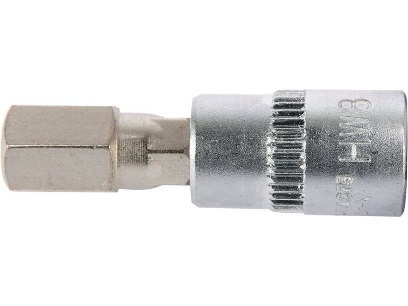 Головка торцева з викрутковою насадкою HEX YATO YT-04375, 1/4", H8 x 37 мм
