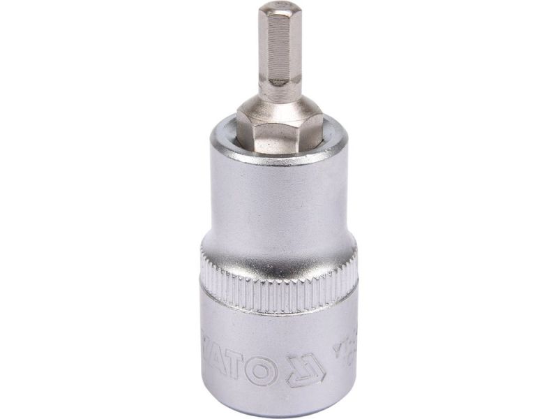 Головка торцевая с отверточной насадкой HEX YATO YT-04381, 1/2", H5 x 55 мм