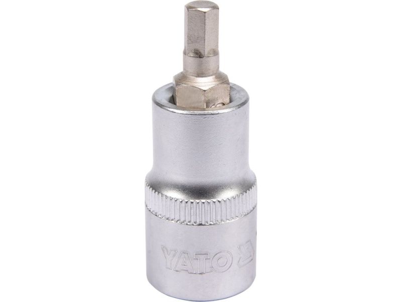 Головка торцевая с отверточной насадкой HEX YATO YT-04382, 1/2", H6 x 55 мм