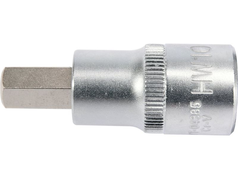 Головка торцева з викрутковою насадкою HEX YATO YT-04385, 1/2", H10 x 55 мм