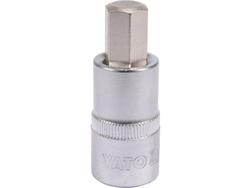 Головка торцева з викрутковою насадкою HEX YATO YT-04386, 1/2", H12 x 55 мм