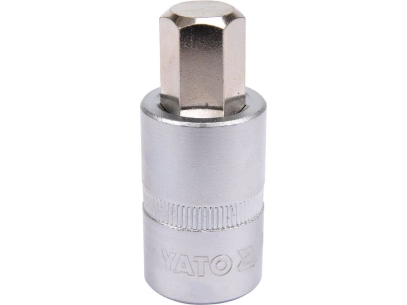 Головка торцева з викрутковою насадкою HEX YATO YT-04387, 1/2", H14 x 55 мм