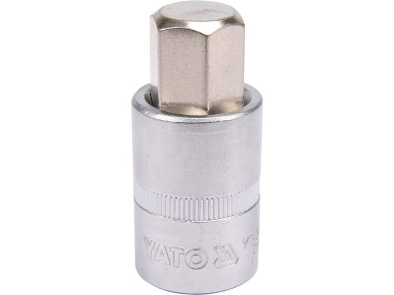 Головка торцевая с отверточной насадкой HEX YATO YT-04388, 1/2", H17 x 55 мм