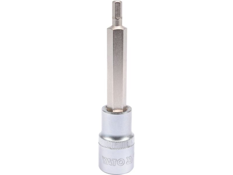 Головка торцева з викрутковою насадкою HEX YATO YT-04391, 1/2", H5 x 100 мм