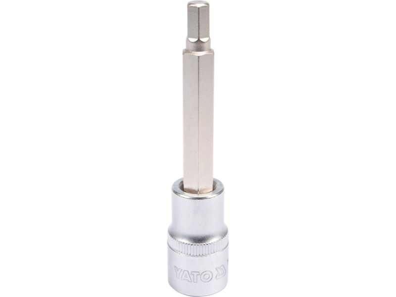 Головка торцева з викрутковою насадкою HEX YATO YT-04393, 1/2", H7 x 100 мм