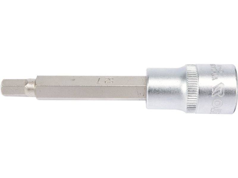 Головка торцева з викрутковою насадкою HEX YATO YT-04393, 1/2", H7 x 100 мм
