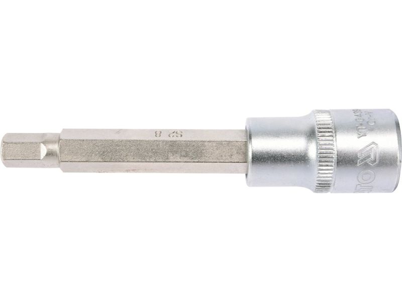 Головка торцева з викрутковою насадкою HEX YATO YT-04394, 1/2", H8 x 100 мм