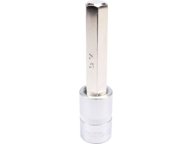 Головка торцевая с отверточной насадкой HEX YATO YT-04397, 1/2", H14 x 100 мм