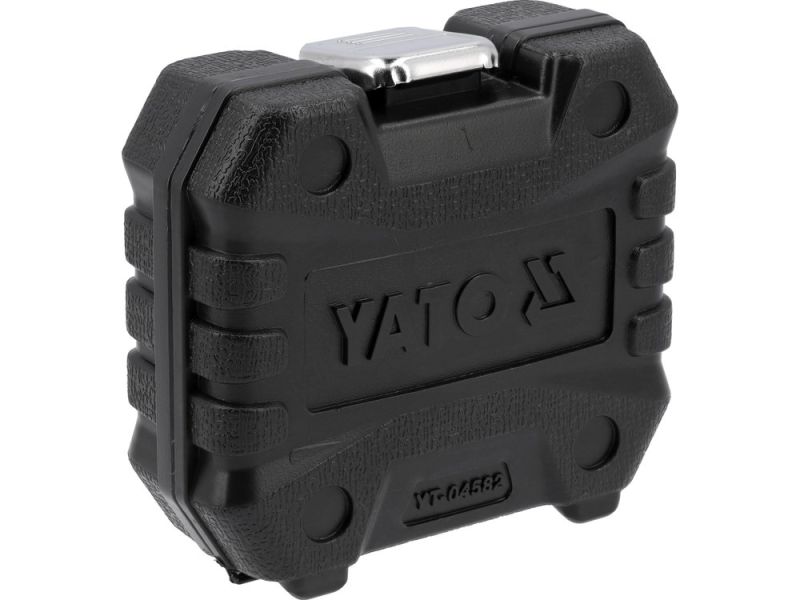 Набір естракорів гвинтів YATO торцеві з TORX спіральні квадрат 1/4" і 3/8", 11 шт (YT-04582)
