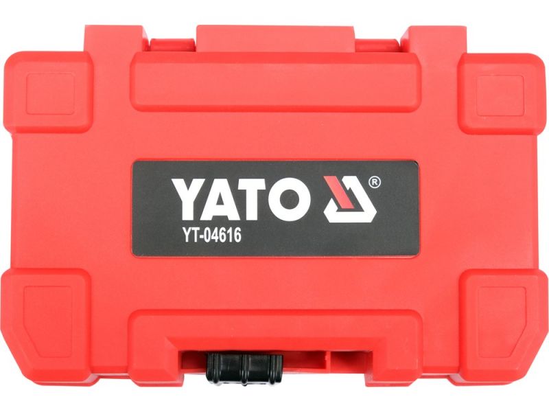 Набір ударних біт YATO YT-04616, 37 шт, SL/PH/PZ/T, 1/4" HEX, S2