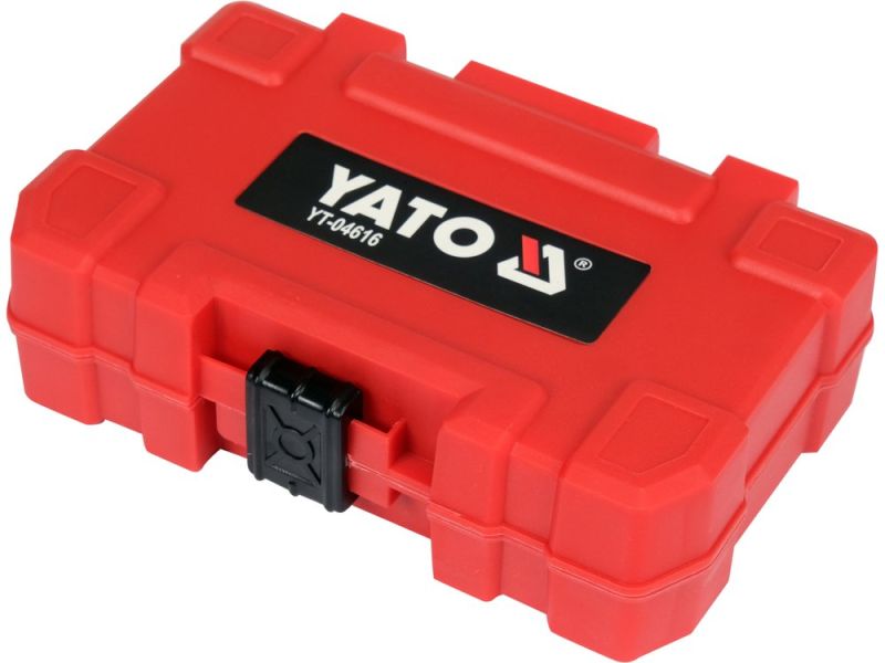Набір ударних біт YATO YT-04616, 37 шт, SL/PH/PZ/T, 1/4" HEX, S2