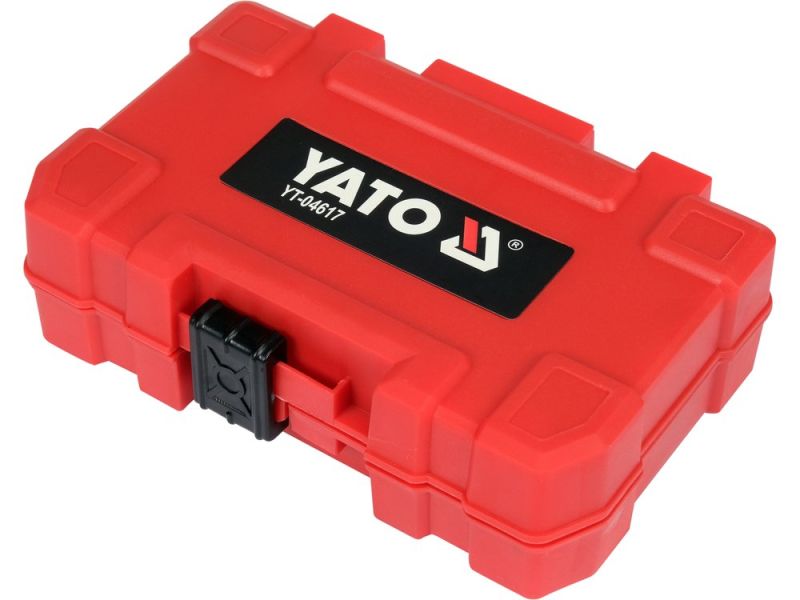 Набор ударных бит YATO YT-04617, 54 шт, SL/PH/PZ/T, 1/4" HEX, S2
