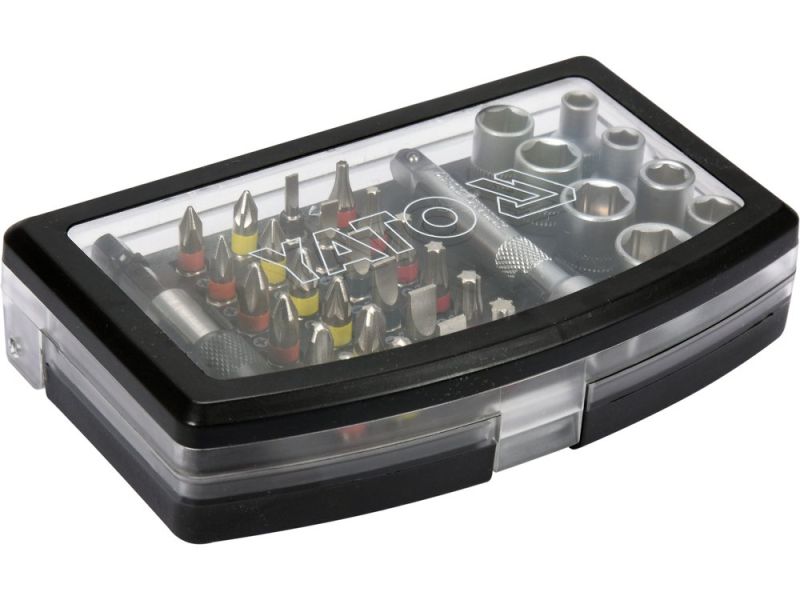 Набір біт YATO YT-04623, SL/PH/PZ/Torx, 1/4", 34 шт