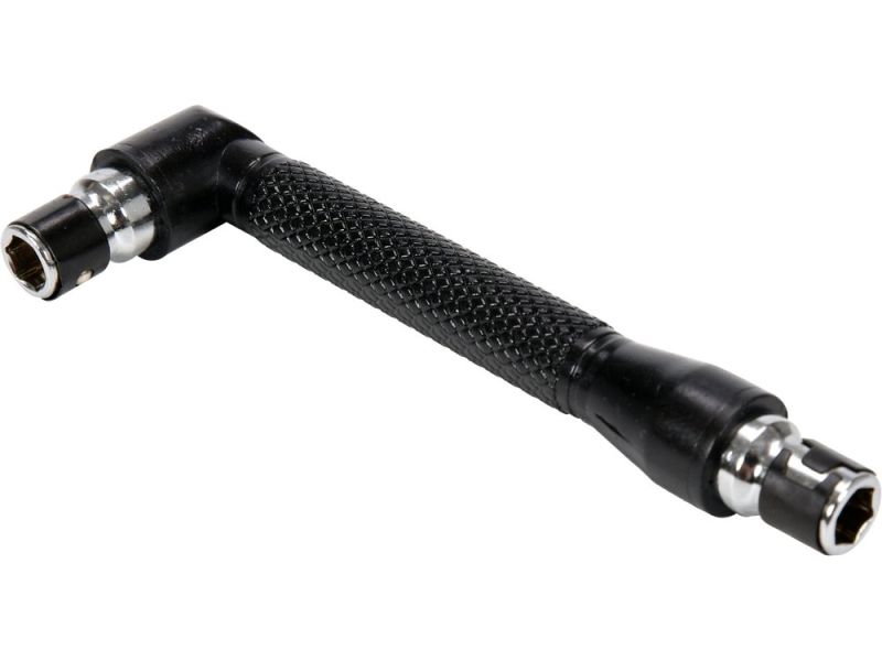 Викрутка кутова для біт 1/4" YATO YT-04630, магнітна, 90°, 105 мм