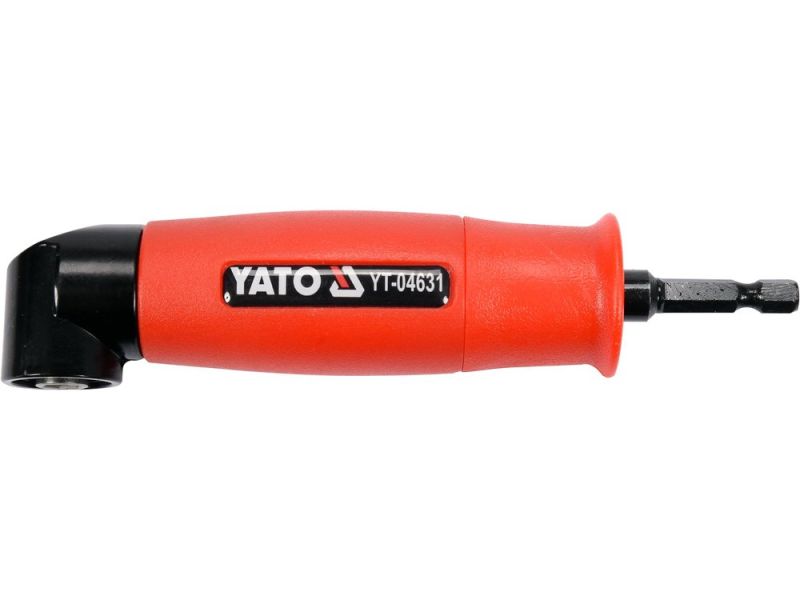Кутовий адаптер для шуруповерта YATO YT-04631, 155 мм, 1/4" HEX, реверс