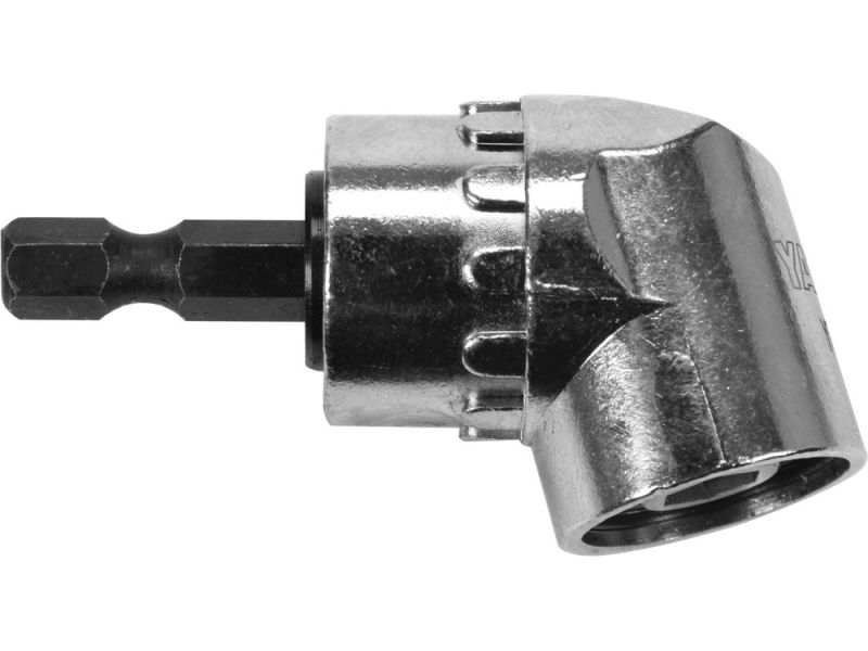 Кутовий адаптер для шуруповерта YATO YT-04632, 37 мм, 1/4" HEX, реверс