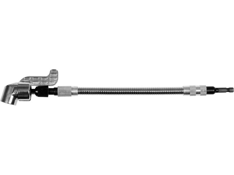 Угловой адаптер с удлинителем YATO YT-04636, 325 мм, 1/4" HEX, магнитный