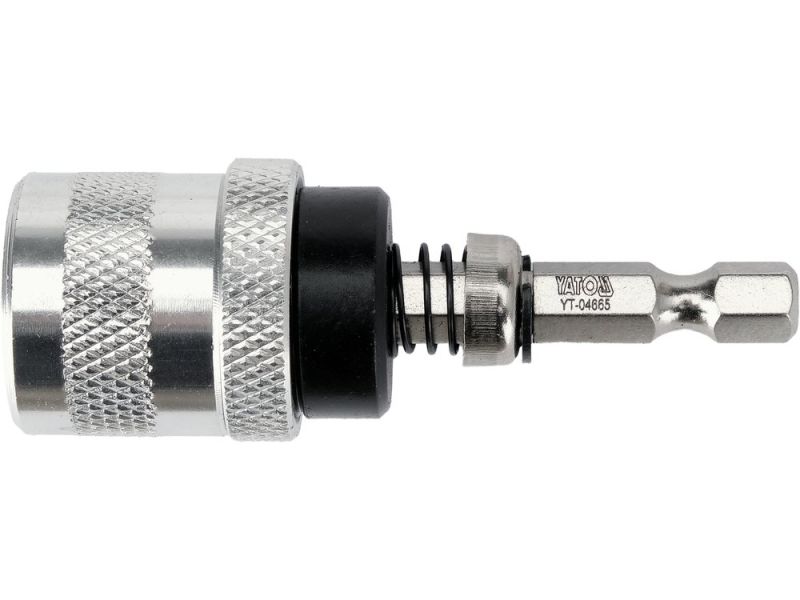 Держатель бит для гипсокартона 1/4" YATO YT-04665, с ограничителем, 75 мм