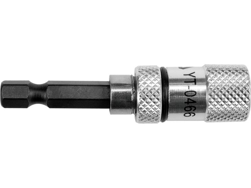 Тримач біт магнітний 1/4" YATO YT-0466, 60 мм