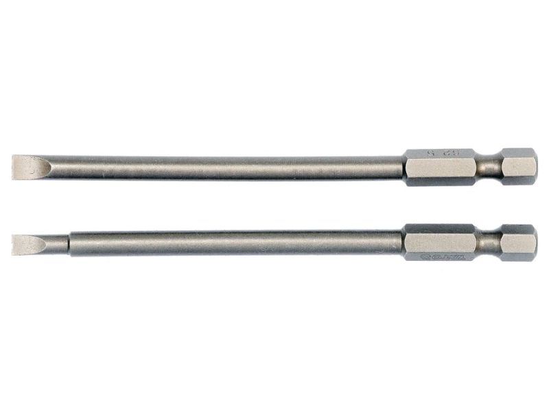 Набор бит шлицевых SL4 и SL5 YATO YT-0484, 100 мм, 1/4" HEX, 2 шт