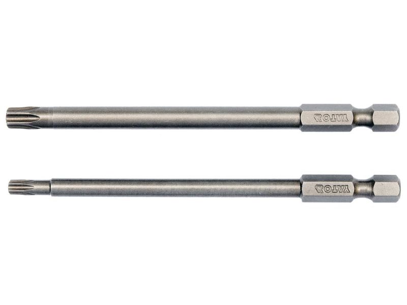 Набір біт Torx Security T20, T30 YATO YT-0492, 100 мм, 1/4", 2 шт
