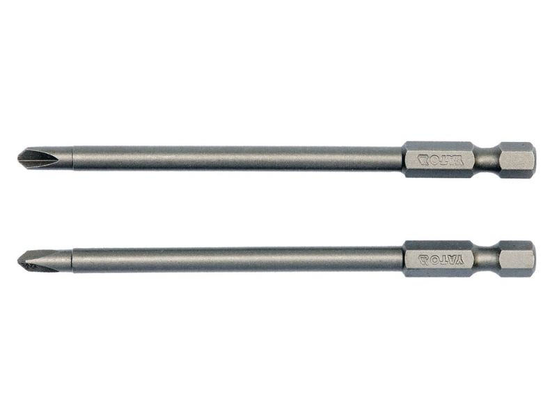 Набір біт Tri-Wing NR1, NR3 YATO YT-0496, 100 мм, 1/4", 2 шт