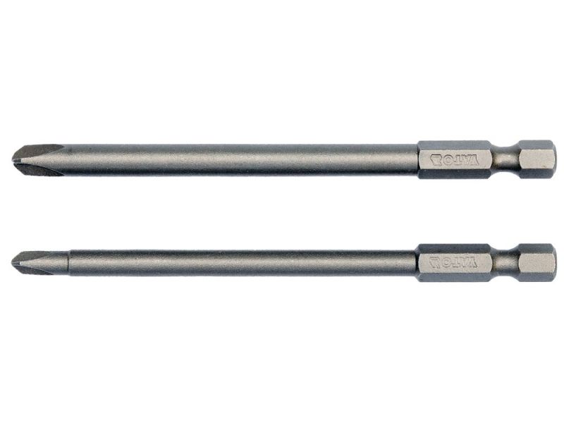 Набір біт Tri-Wing NR2, NR4 YATO YT-0497, 100 мм, 1/4", 2 шт