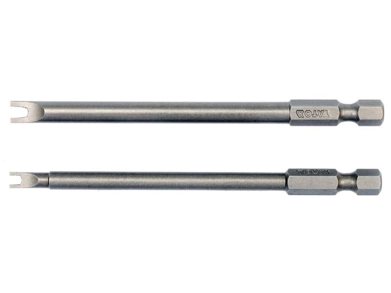Набір біт-головок 6 і 10 мм 100 мм YATO YT-0499, хвостовик 1/4", 2 шт