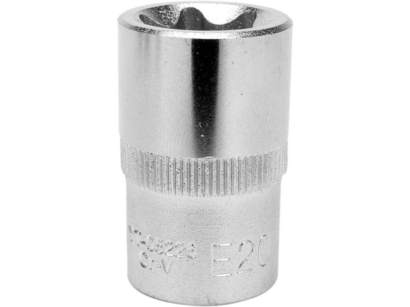 Головка торцева Torx E20 1/2" YATO YT-05226, E-профіль, CrV