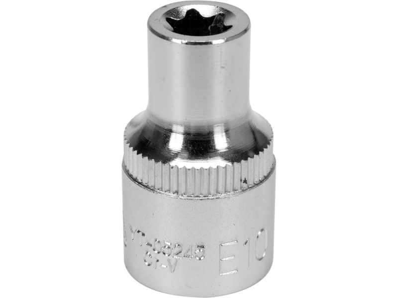 Головка торцева Torx E10 1/2" YATO YT-05245, зовнішня зірка (E-профіль)