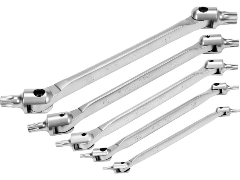 Набор ключей TORX карданных YATO YT-05320, 5 шт