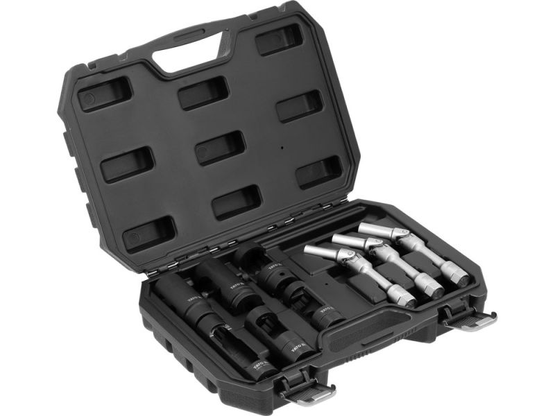 Набір для свічок розжарювання та форсунок YATO YT-05349, 3/8" і 1/2", 9 шт