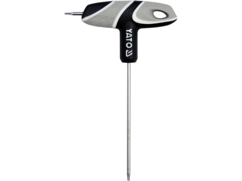 Ключ TORX SECUR Т-подібний з рукояткою T8 YATO YT-05601