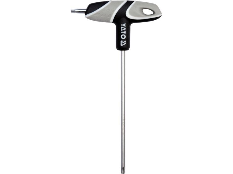 Ключ TORX SECUR T25 Т-подібний з рукояткою YATO YT-05606