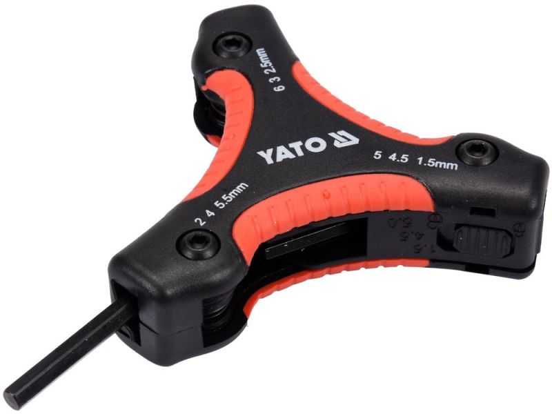 Набір ключів шестигранних і TORX YATO YT-05644, 26 шт