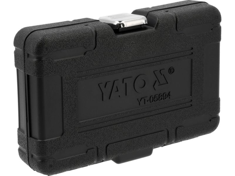 Набор средств универсален для удаления сломанных винтов YATO квадрат-3/8, Cr-Mo, 40 Ед (YT-05894)