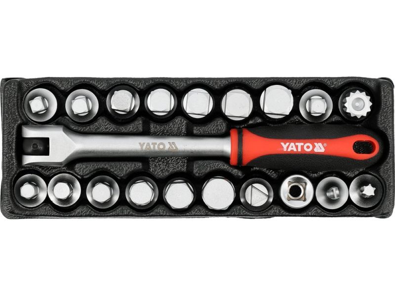 Набір ключів чашкових для масляних фільтрів YATO YT-05992, 3/8", 20 шт
