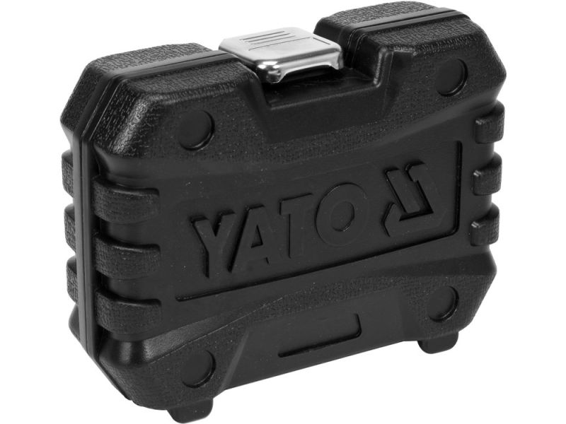 Набор экстракторов YATO: квадрат-1/2", М17-27 мм, Cr-Mo, для удаления сломанных винтов 6 Ед. (YT-06032)