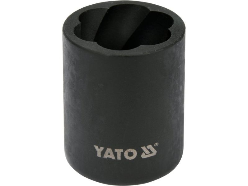 Набір головок для видалення зломаних гвинтів YATO : квадрат 3/8", h= 10 мм. 1 (Шт/Набір) (YT-0603)