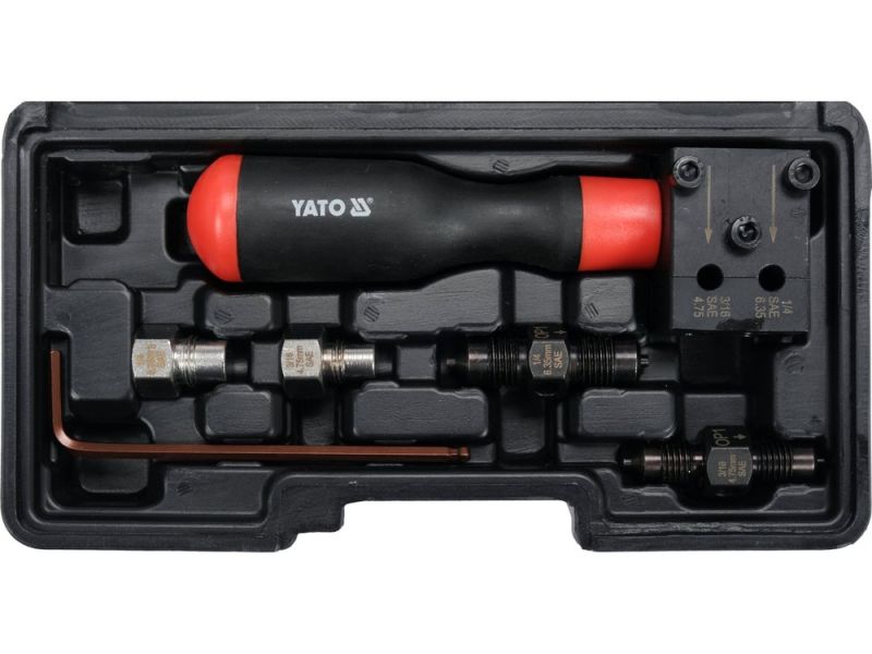 Розвальцювач гальмівних трубок ручний YATO YT-06086, 4,75 і 6,35 мм