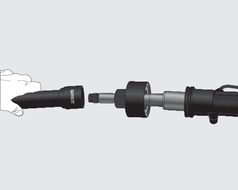 Набір ключів для рульових тяг YATO YT-06155, 30-45 мм, 4 шт