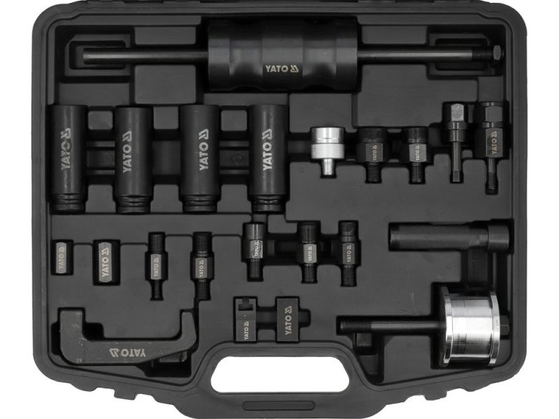 Знімач форсунок зі зворотним молотком YATO YT-06175, 22 предмети