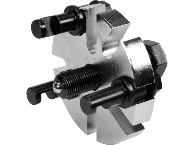 Съемник шкивов 3 лапы YATO YT-06340, 60-90 мм, ключ 24 мм, 8 предметов