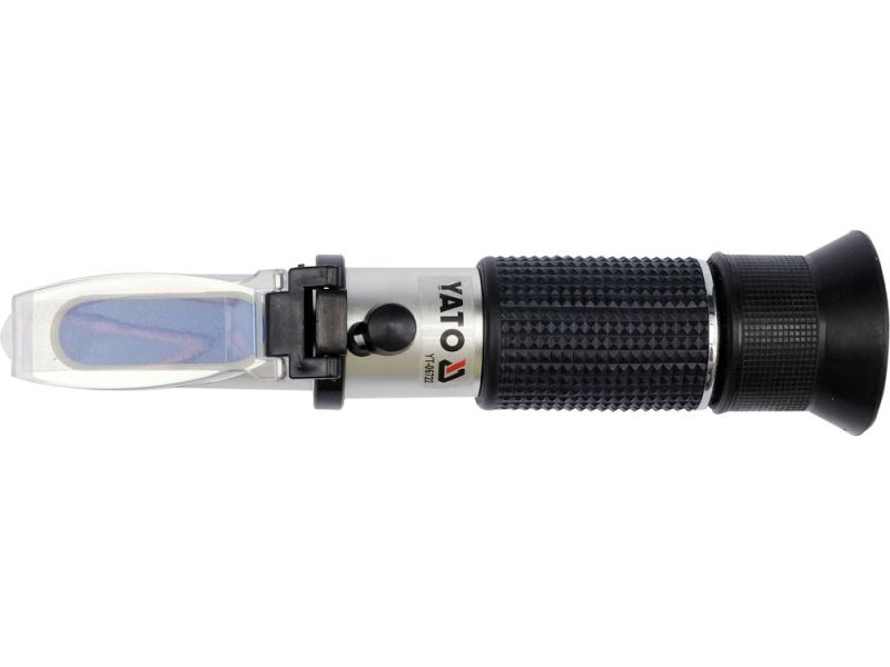 Рефрактометр автомобільний YATO YT-06722, антифриз та електроліт, ±5 %