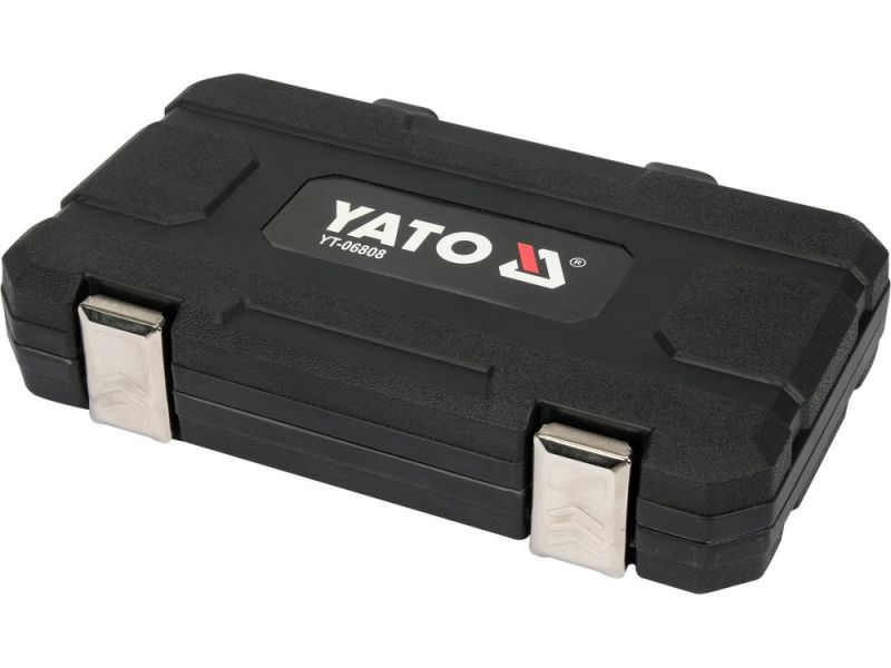 Набір насадок для гальмівних супортів YATO YT-06808, 1/2" і 3/8", 7 шт