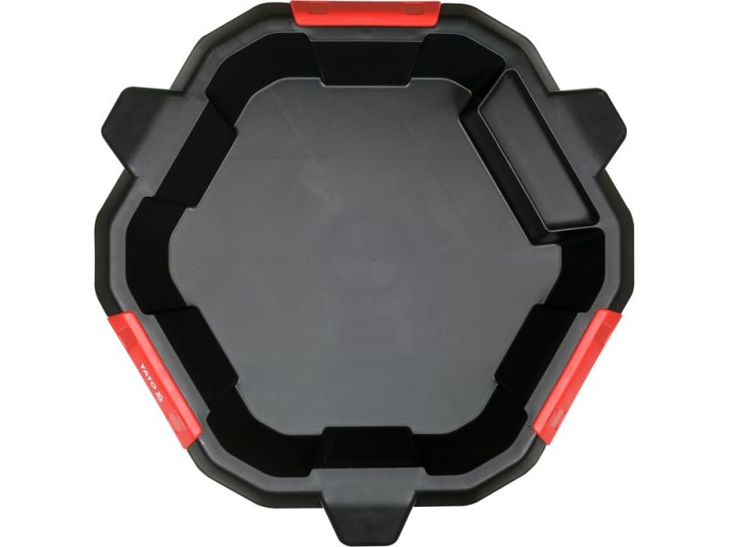 Піддон для зливу масла YATO YT-06992, 8 л, 470×137 мм, на колесах