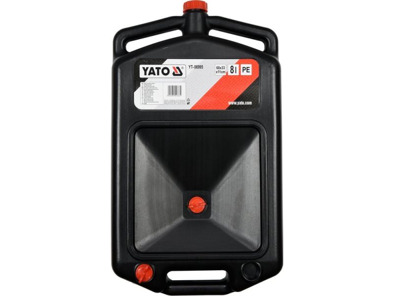 Контейнер для відпрацьованої оливи YATO YT-06995, 8 л, 600×330×110 мм