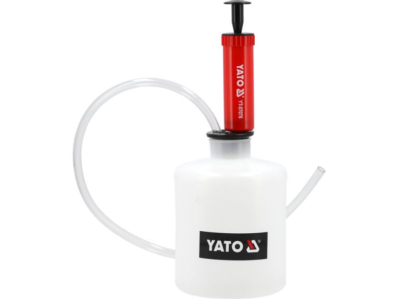 Насос масловідкачувальний ручний YATO YT-07078, 1,6 л, шланг 1,3 м